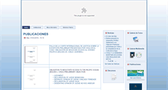 Desktop Screenshot of diremar.gob.bo